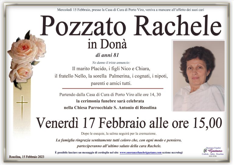 Pozzato Rachele