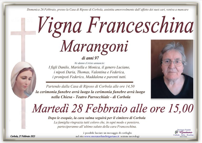 Franceschina Vigna Marangoni