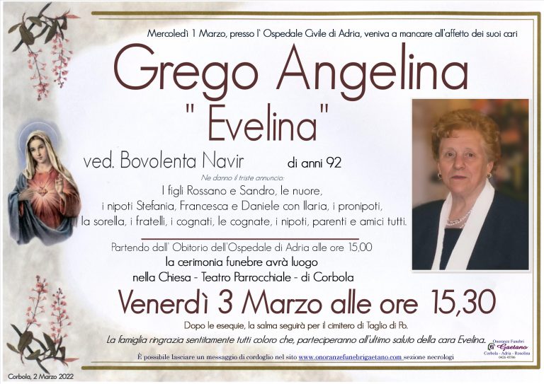 Grego Angelina ” Evelina”