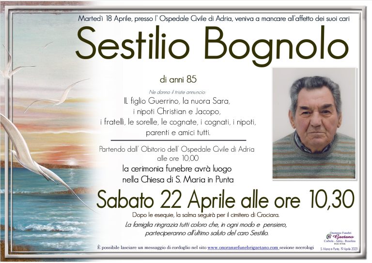 Sestilio Bognolo