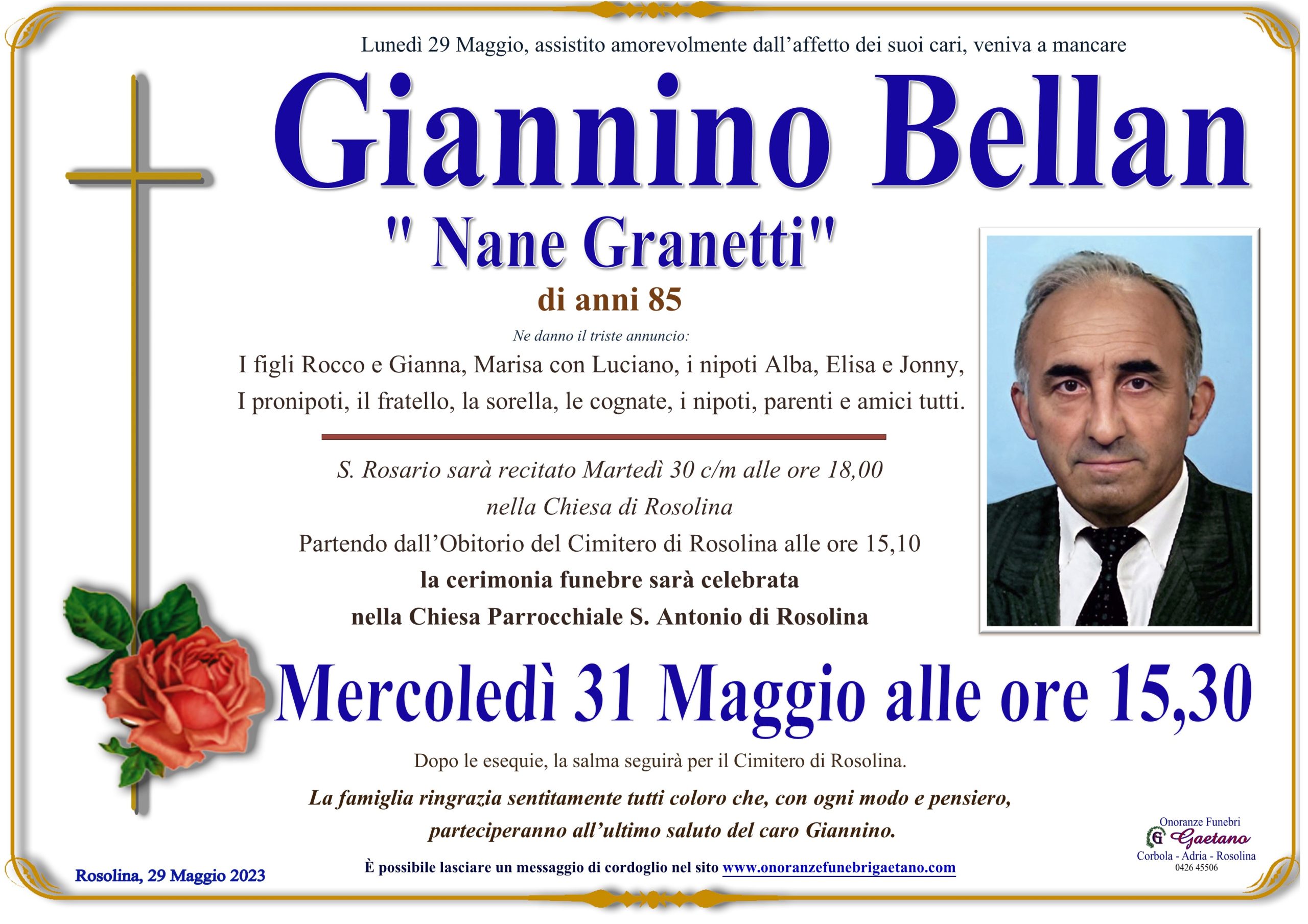 Giannino Bellan