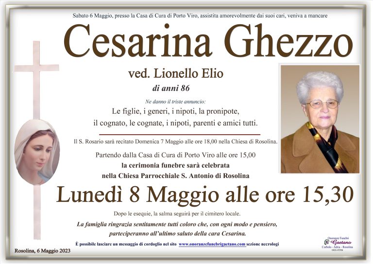 Cesarina Ghezzo