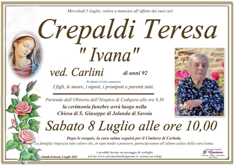 Crepaldi Teresa ” Ivana”