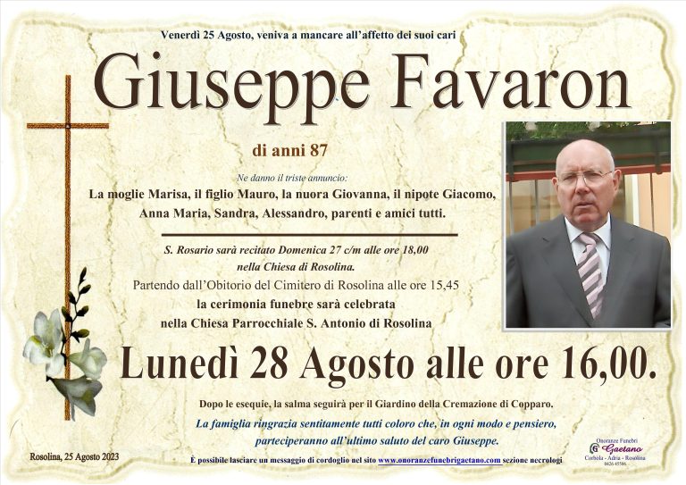 Giuseppe Favaron