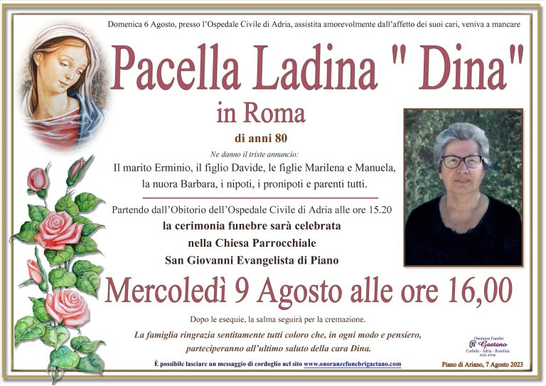 Pacella Ladina “Dina”