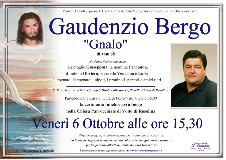 Gaudenzio Bergo