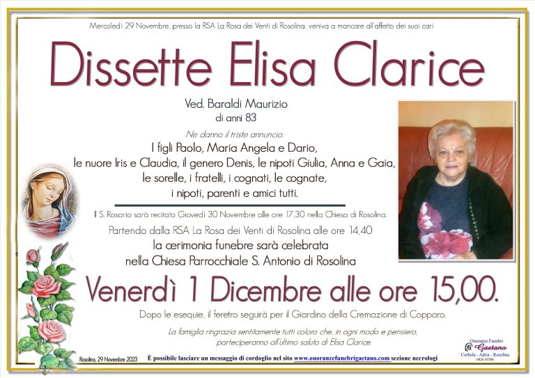 Dissette Elisa Clarice