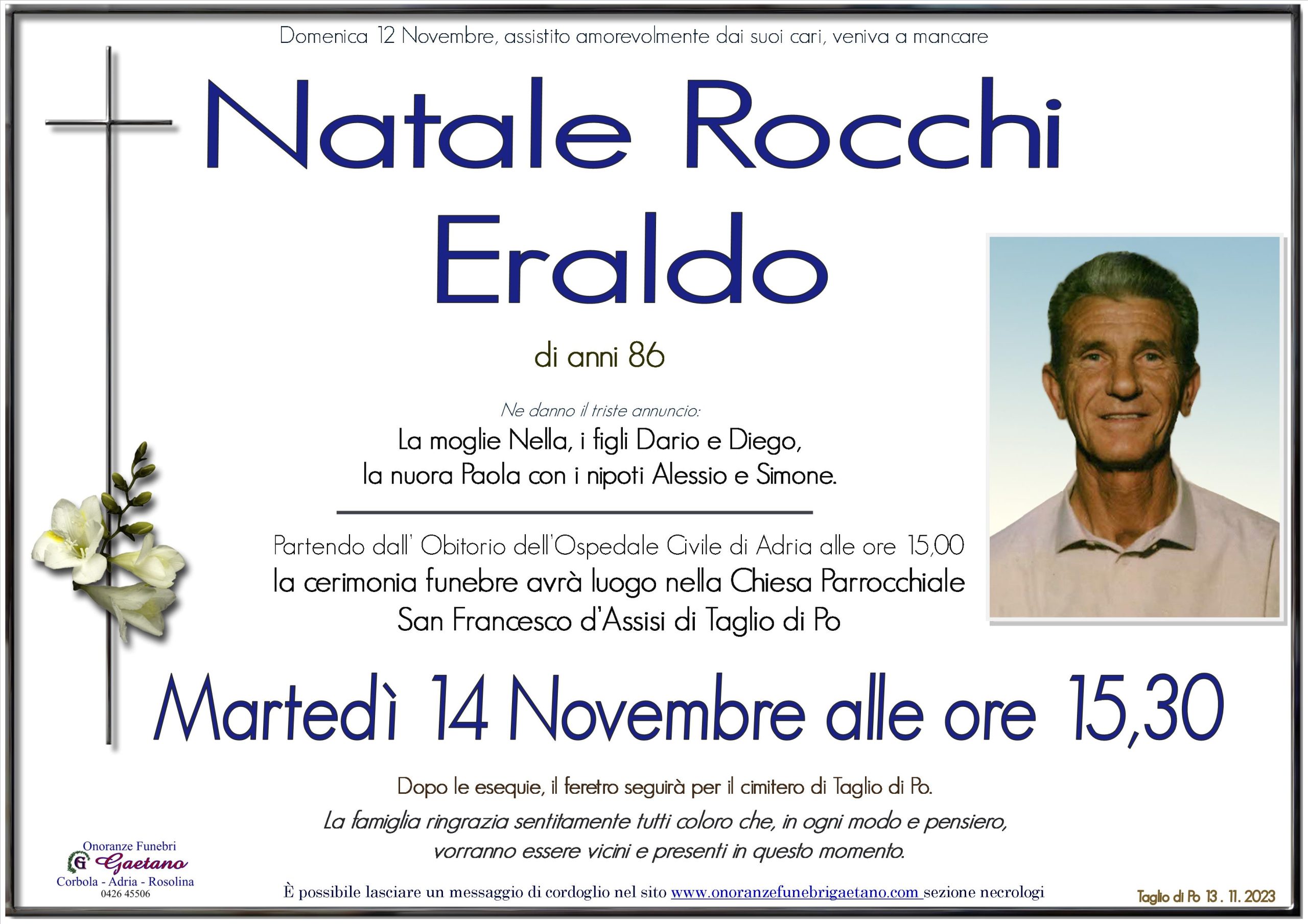 Natale Rocchi Eraldo