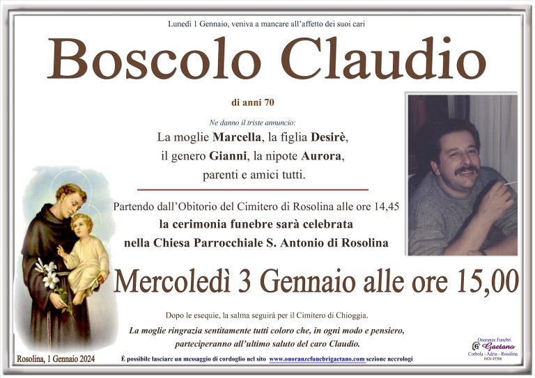 Boscolo Claudio