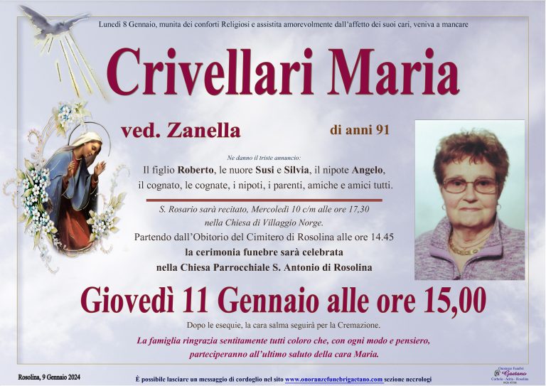 Crivellari Maria