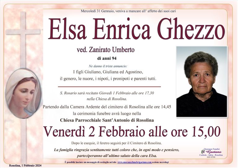 Elsa Enrica Ghezzo