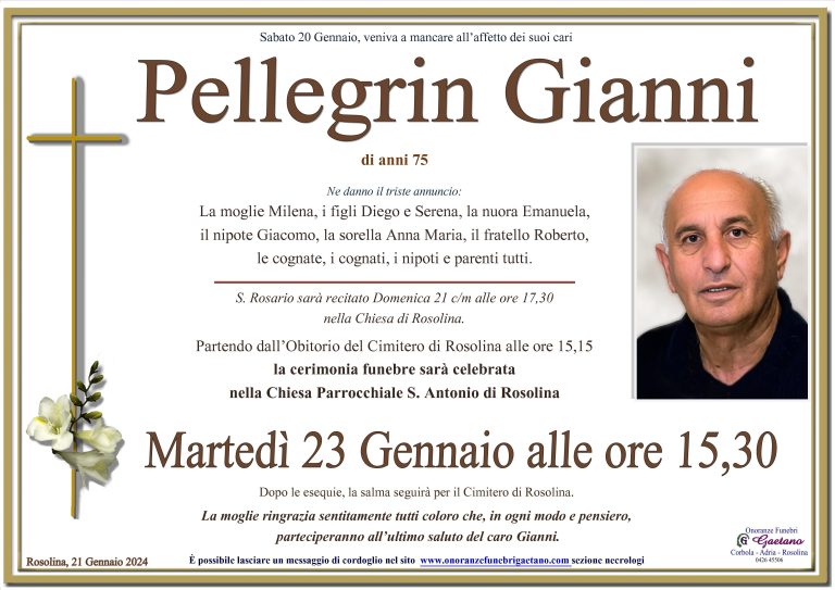 Pellegrin Gianni