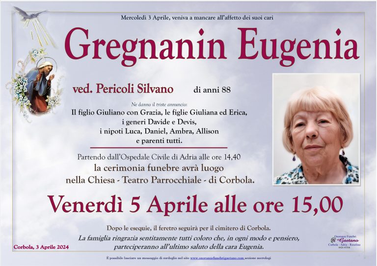 Gregnanin Eugenia