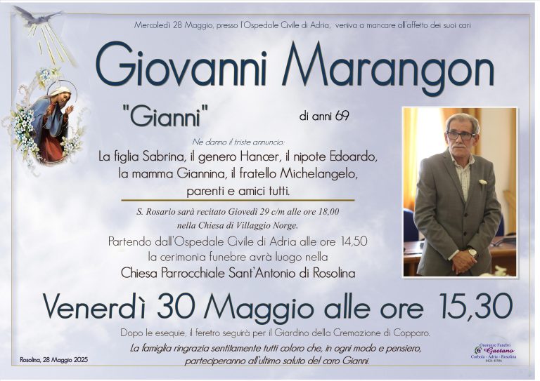Giovanni Marangon “Gianni”