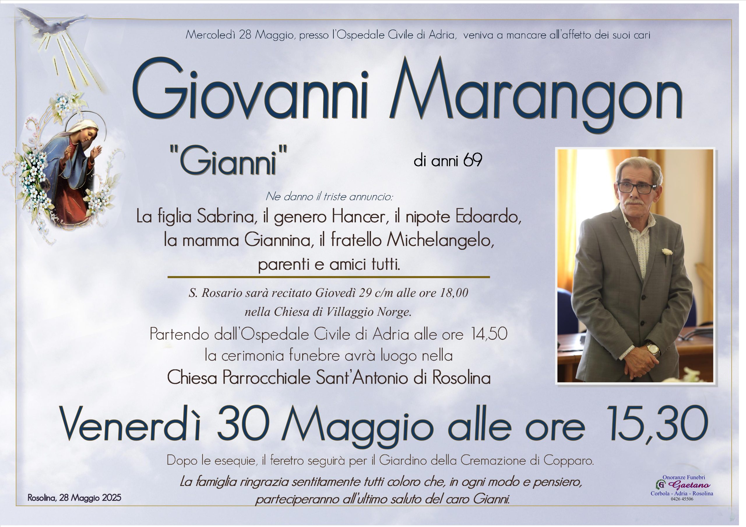 Giovanni Marangon “Gianni”