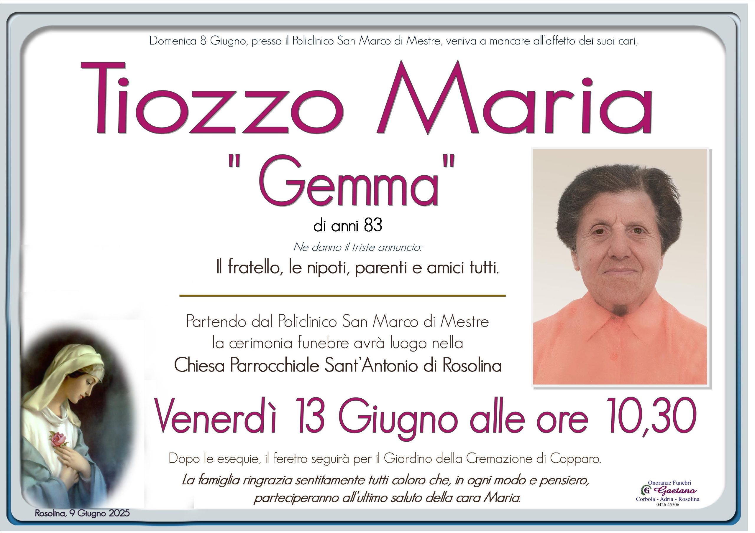 Tiozzo Maria