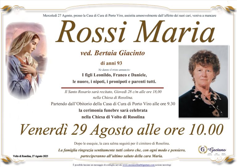 Rossi Maria