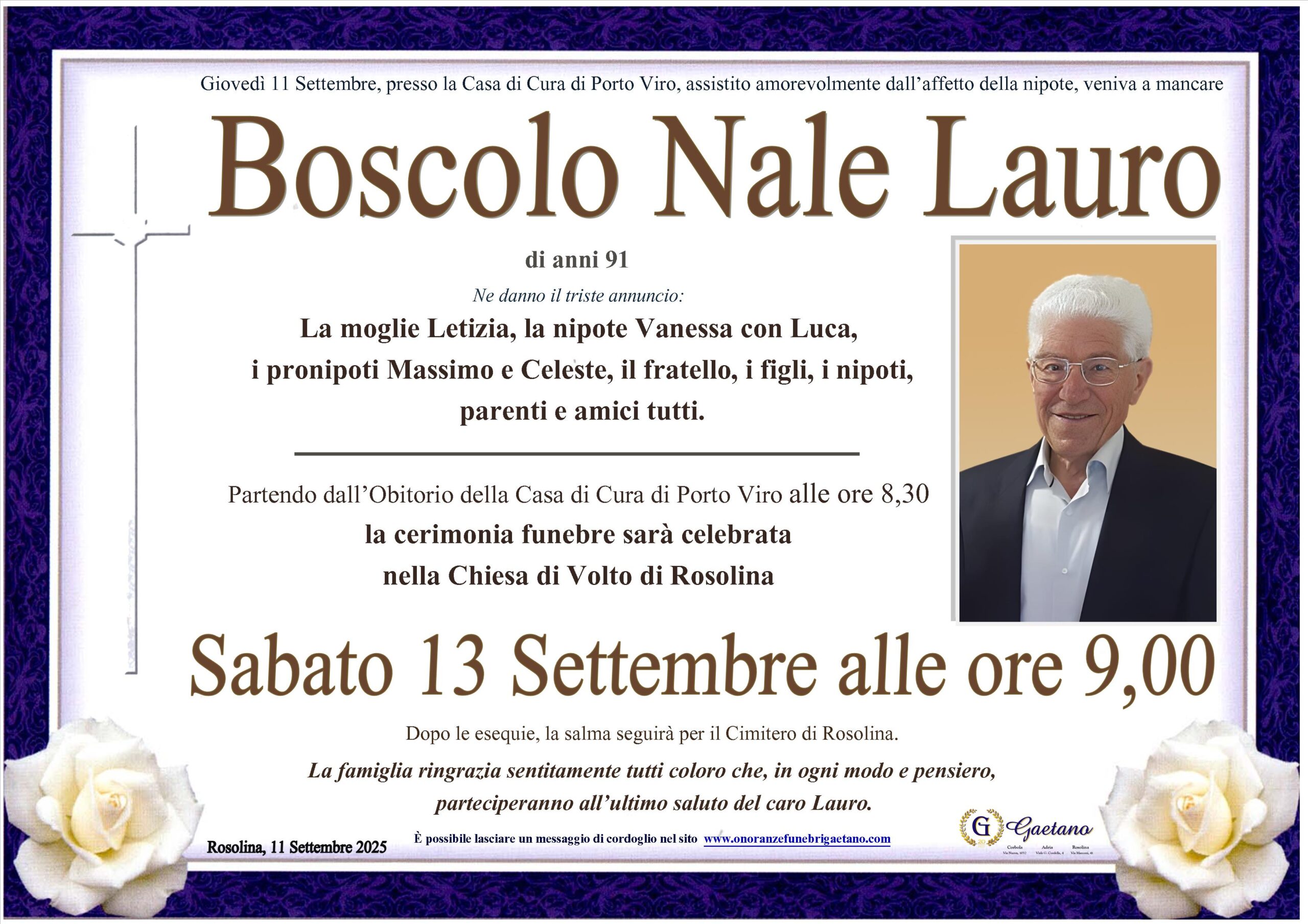 Boscolo Nale Lauro