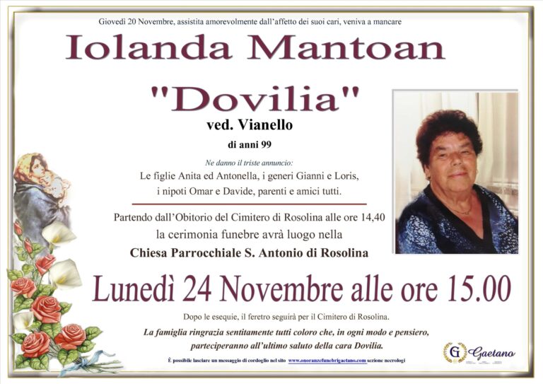 Iolanda Mantoan ” Dovilia”
