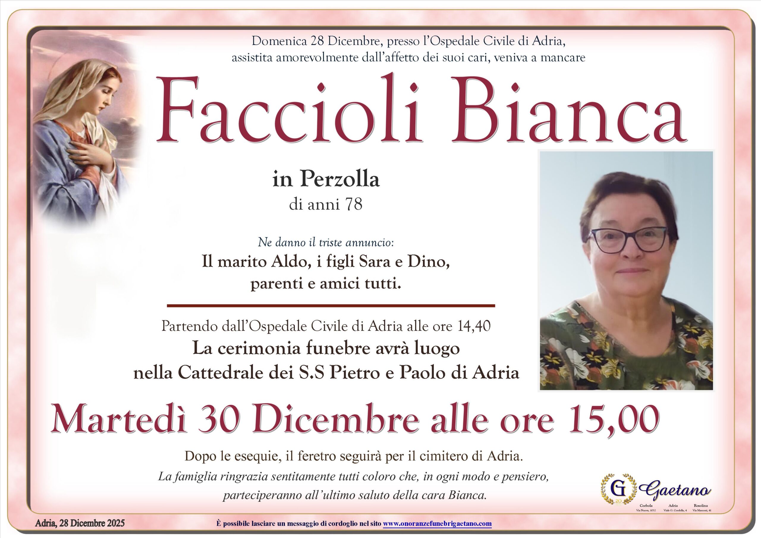 Faccioli Bianca