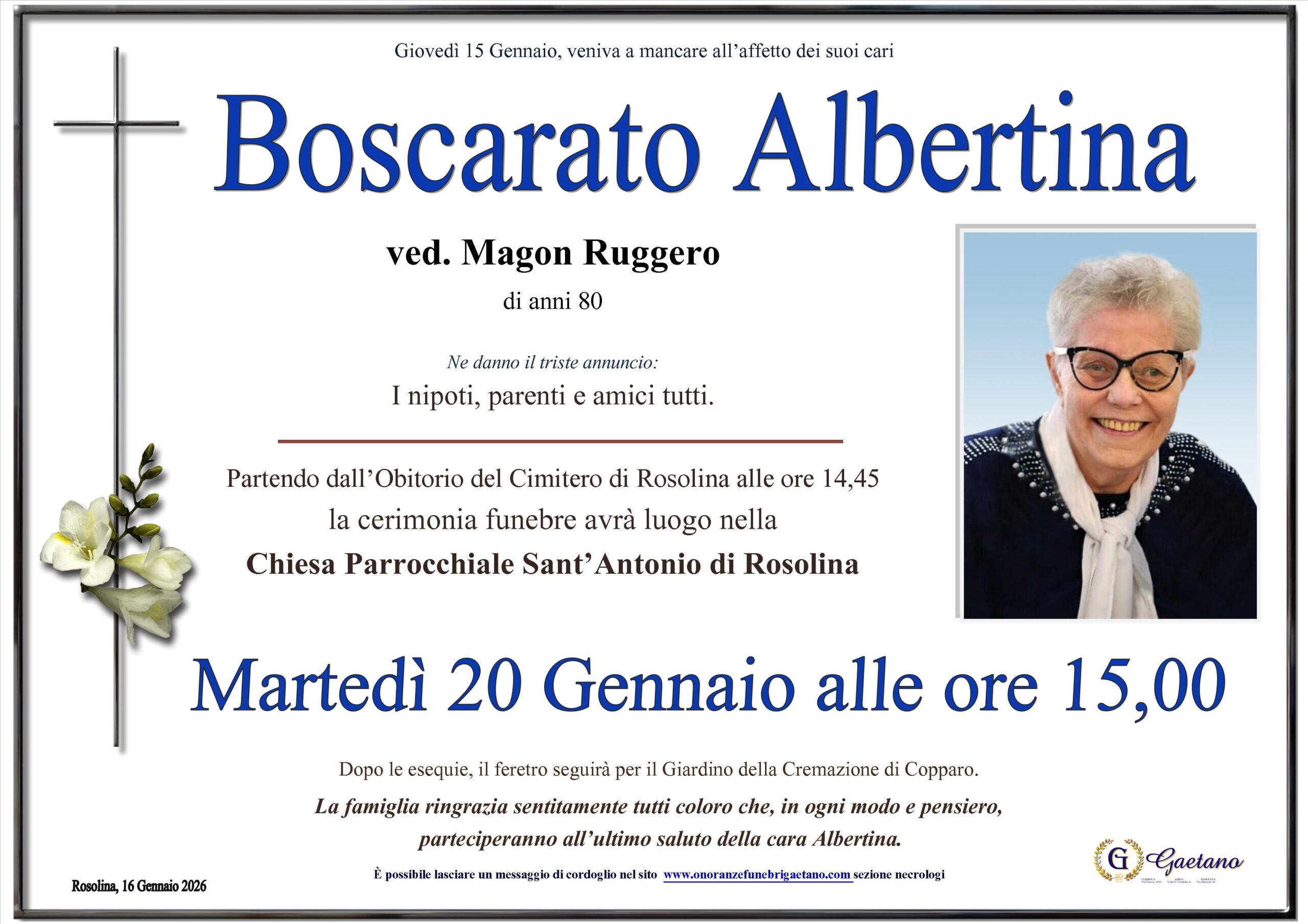 Boscarato Albertina