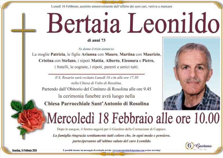 Bertaia Leonildo