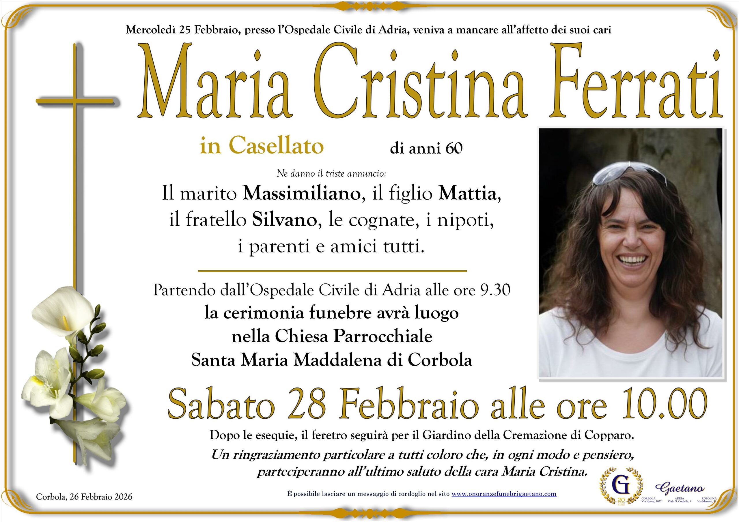 Maria Cristina Ferrati