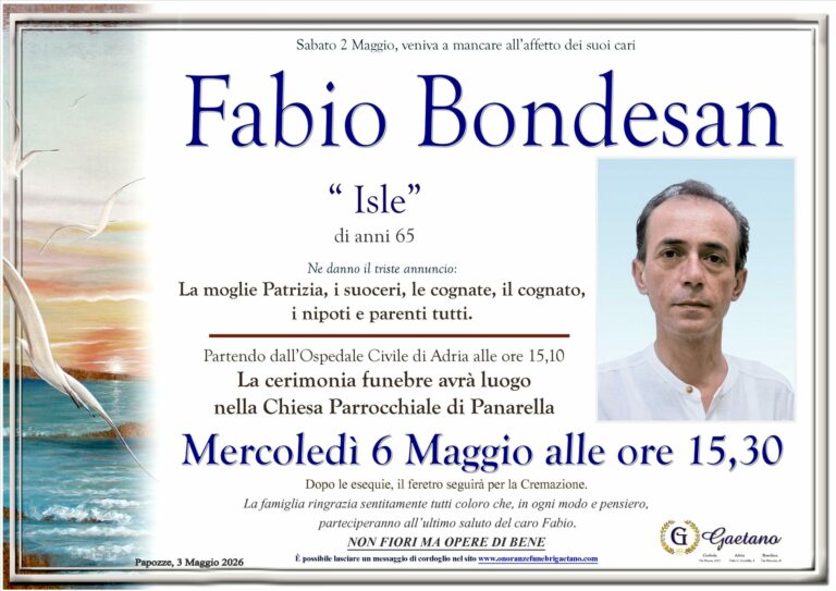 Fabio Bondesan &rdquo; Isle&rdquo;