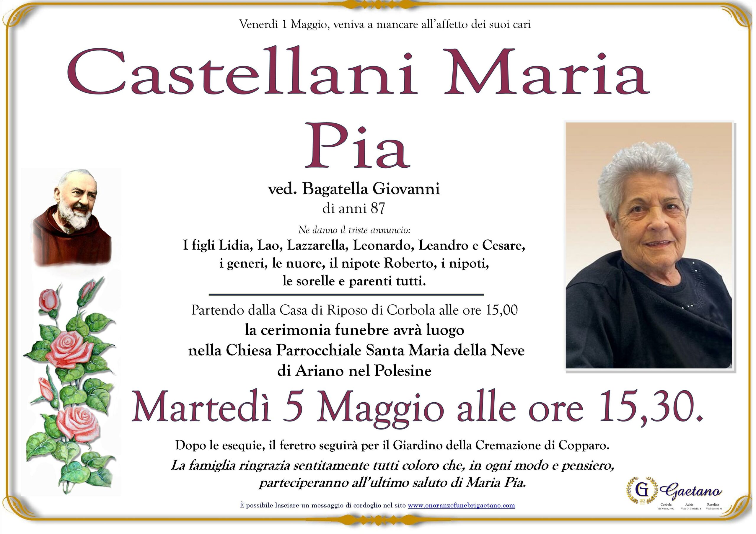 Castellani Maria Pia