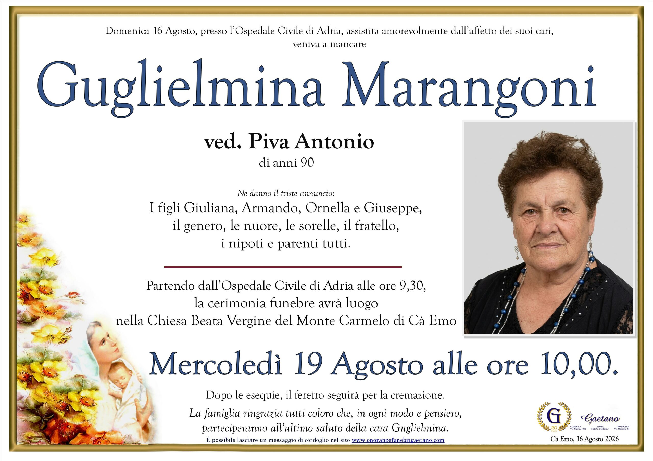 Gugliemina Marangoni