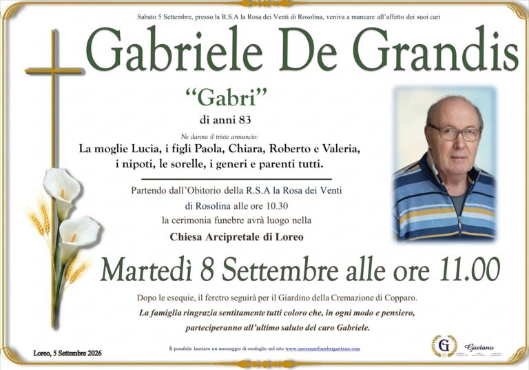 Gabriele De Grandis