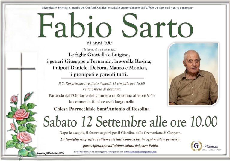 Sarto Fabio
