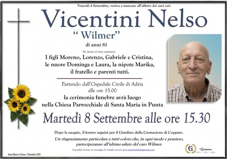 Vicentini Nelso ” Wilmer”