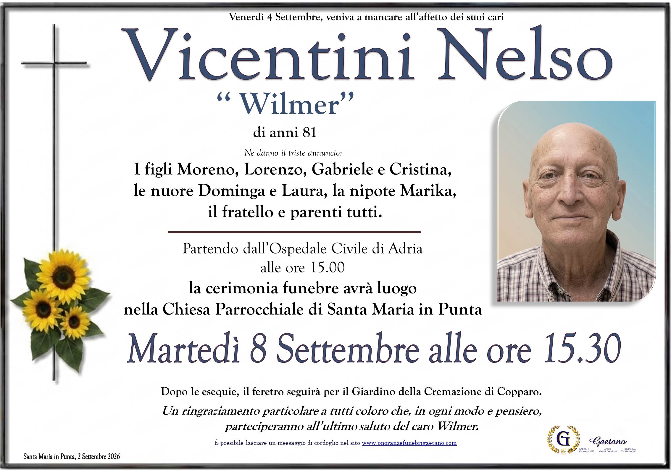 Vicentini Nelso &rdquo; Wilmer&rdquo;